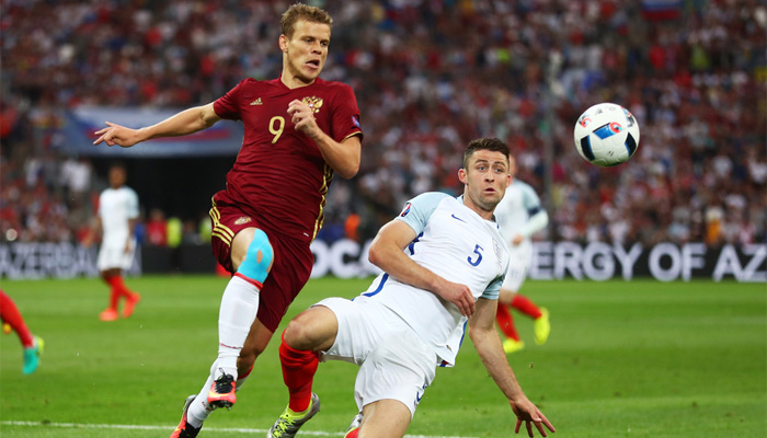 Англия сыграла вничью с Россией и другие результаты Евро
