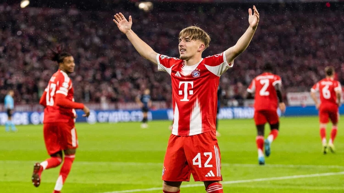 Скауты «Челси» и «Арсенала» следят за восходящей звездой «Баварии», который установил рекорд в Лиге чемпионов Скауты «Челси» и «Арсенала» следят за восходящей звездой «Баварии», который установил рекорд в Лиге чемпионов