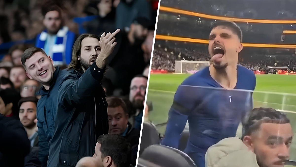 «Иди на **й» – на видео попал момент, как звезда «Челси» жестко издевается над фанатами «Тоттенхэма» «Иди на **й» – на видео попал момент, как звезда «Челси» жестко издевается над фанатами «Тоттенхэма»