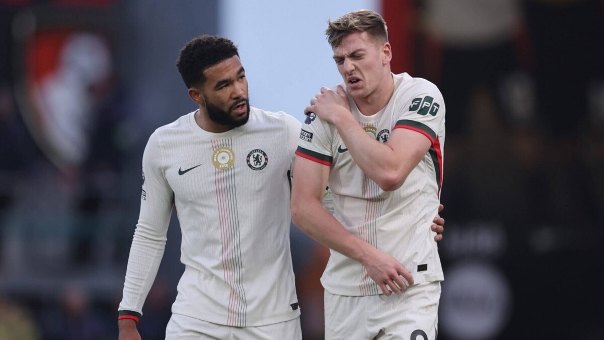 Относительно хорошая новость для «Челси»: Лиам Делап выбыл из строя не более чем на один месяц из-за травмы плеча Относительно хорошая новость для «Челси»: Лиам Делап выбыл из строя не более чем на один месяц из-за травмы плеча