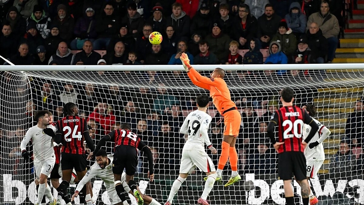 «Если не можешь победить, постарайся не проиграть – мы так и сделали» – вратарь «Челси» рассказал о ничейном исходе с «Борнмутом» «Если не можешь победить, постарайся не проиграть – мы так и сделали» – вратарь «Челси» рассказал о ничейном исходе с «Борнмутом»