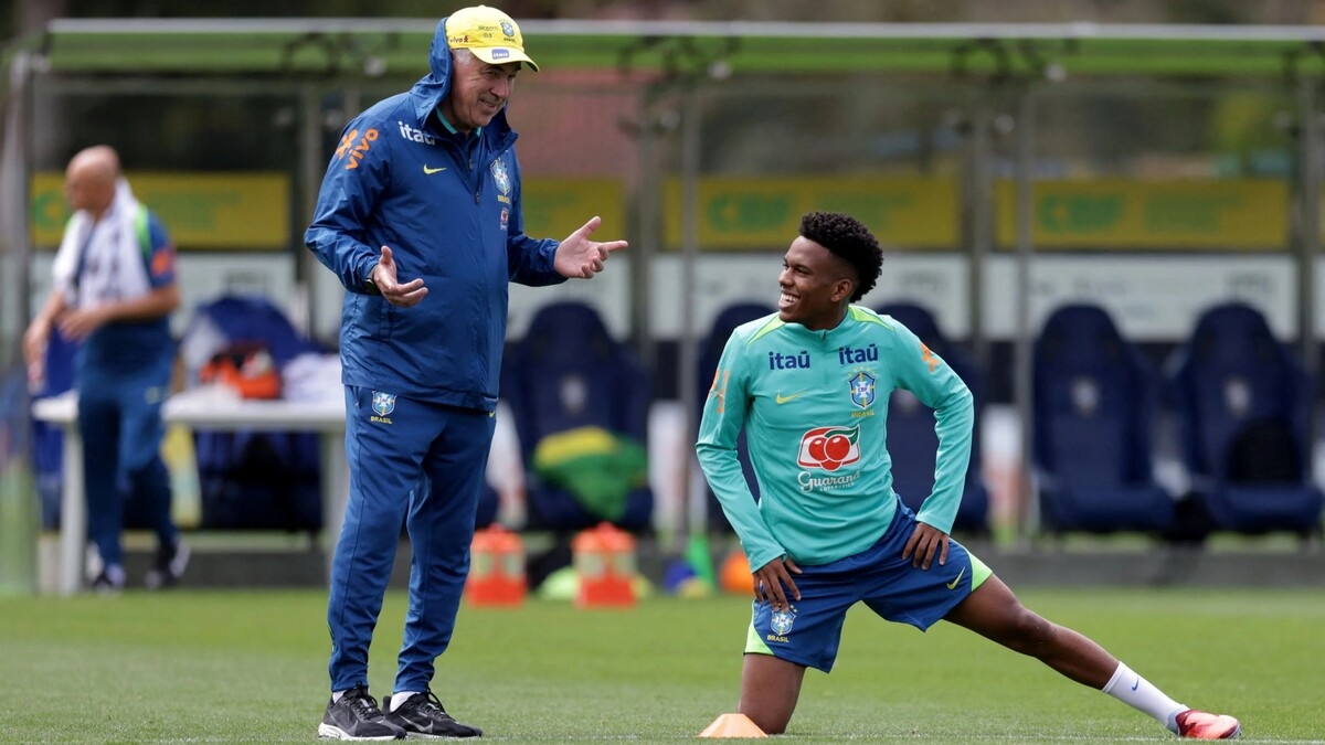 Карло Анчелотти объяснил, почему он отказался приглашать Эстевао из «Челси» в сборную Бразилии